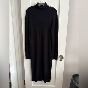 Express Casual Turtleneck Sweater Dress (Large)